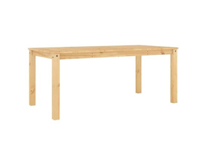 GHVBNMF Esstisch Panama 180x90x75 cm Massivholz Kiefer Honigwachs Finish Stabiler Holztisch aus Kiefern-Massivholz mit Honigwachs-Oberfläche für Küche und Esszimmer im rustikalen Stil.
