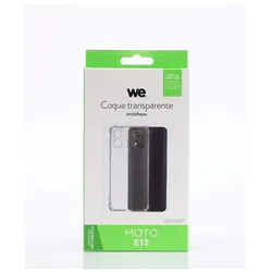 We-Vibe, Motorrad Zubehör, WE Coque de protection TPU MOTOROLA E13: Transparent: Anti-chocs - ultra résista