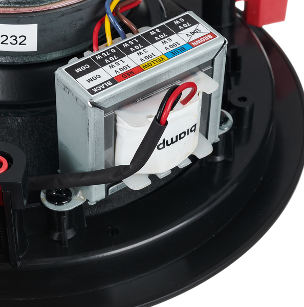 Biamp Systems CM6T Black nero