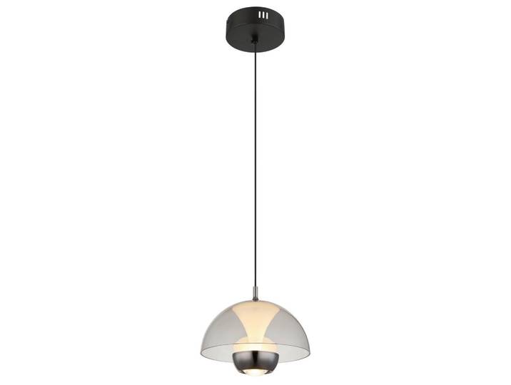 Globo Led-Hängeleuchte, Schwarz, Metall, Kunststoff, 50 mm, F, 120 cm, CE, Lampen & Leuchten, Innenbeleuchtung, Hängelampen, Pendelleuchte