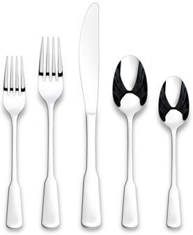 Ornative Flatware Ornative Yesenia 18/0 Stainless Steel Satin/Mirror Flatware Set