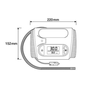 OSRAM Druckluftreifenprüfer/-füller oti2120