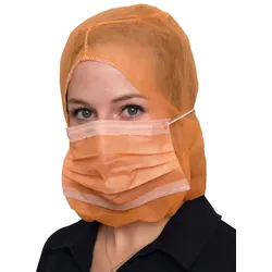 Astronautenhauben orange | 1000 Stk. pro Karton