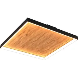 Deckenleuchte KALEA (BHT 45x7,20x45 cm) - braun - BHT 45x7,20x45 cm
