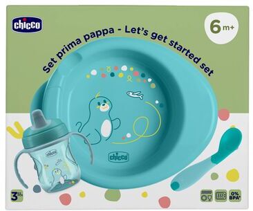 Chicco Set Prima Pappa 6M+ 1 un