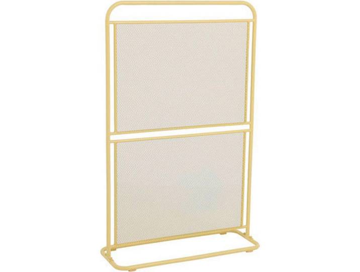Gardenson Sichtschutz, Hellgelb, Metall, 80x124x30 cm, Sonnenschutz, Sichtschutz
