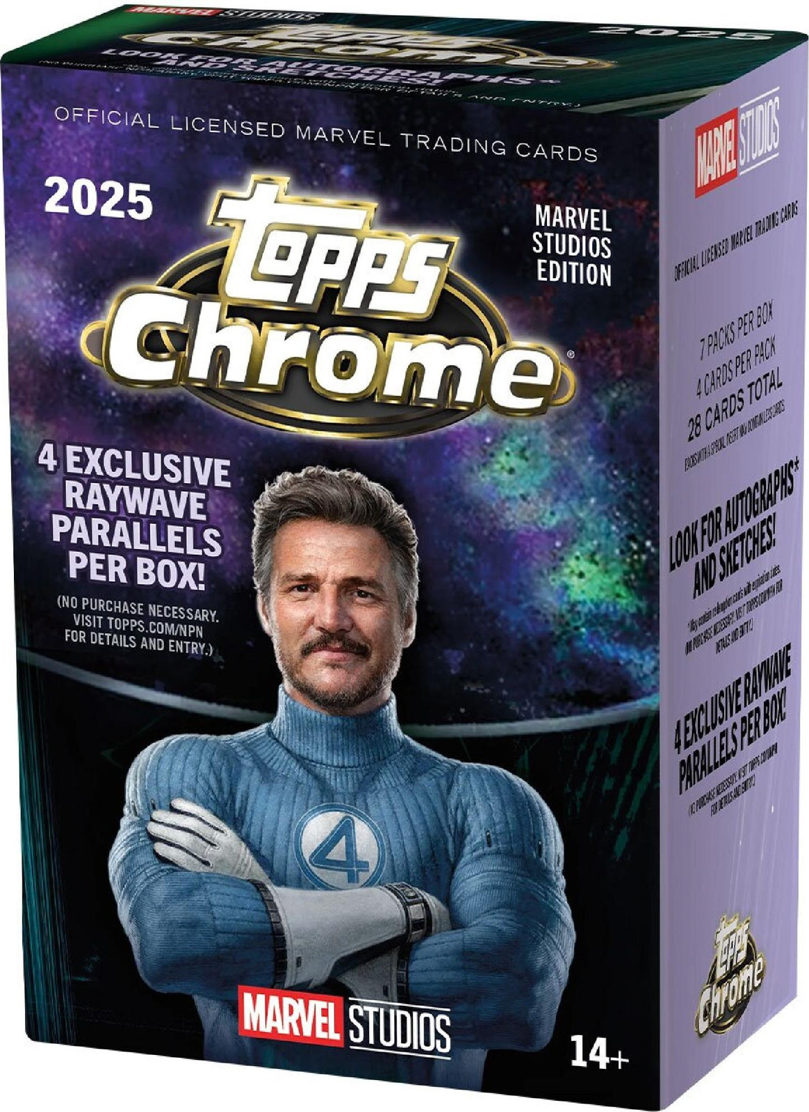 Topps Chrome Marvel Studios 2025 verzamelkaarten