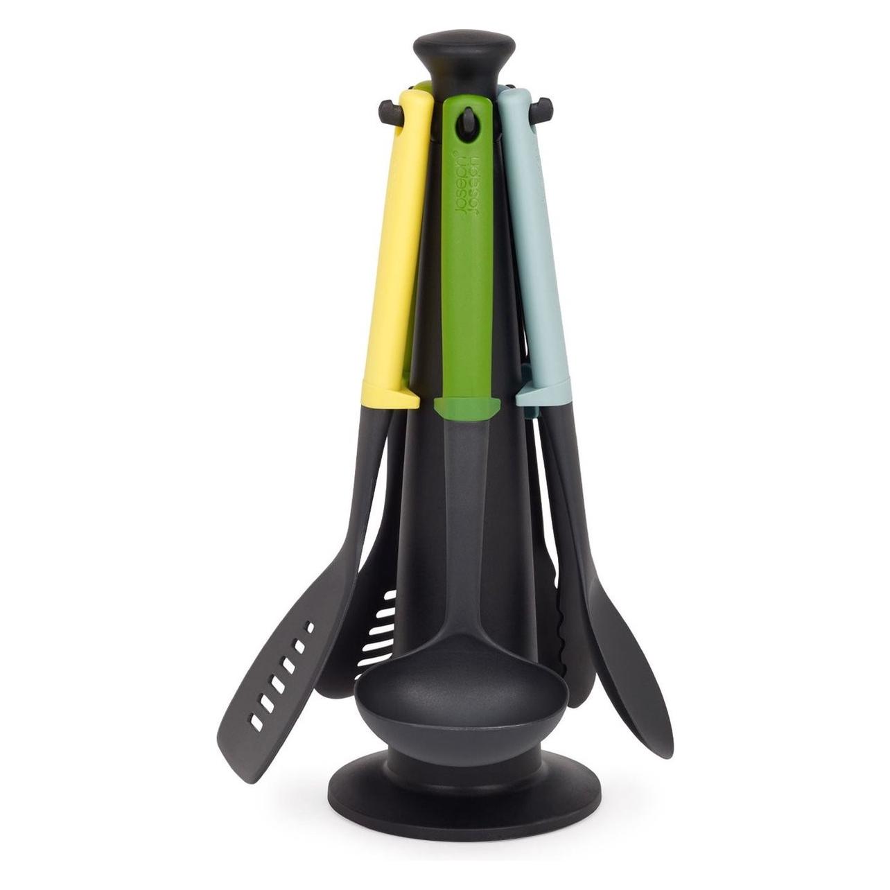 Joseph Joseph Duo Opal - Keukenhulpen Carrousel Set van 6 Stuks - Ijzer - Multicolor (10549)