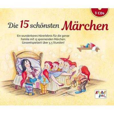 Die 15 schönsten Märchen erzählt von Elmar Gunsch - , 9783957067005
