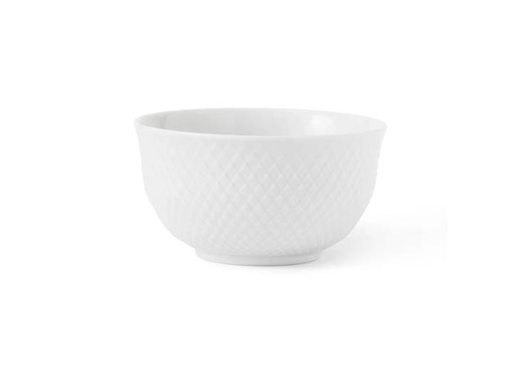 Lyngby Porcelæn Bol Rhombe Ø11 cm Blanc