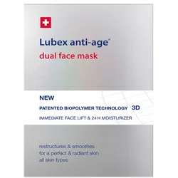 4 Stück Lubex anti-age Dual Face Mask