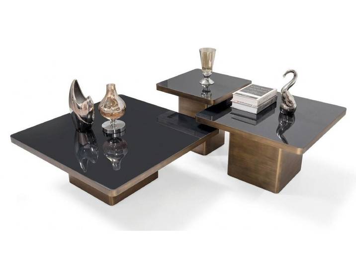 Xlmoebel Couchtisch Elegantes 3er Set im modernen Stil für Ihr Wohnzimmer (Couchtisch-Set, 3er Set), Made in Europa