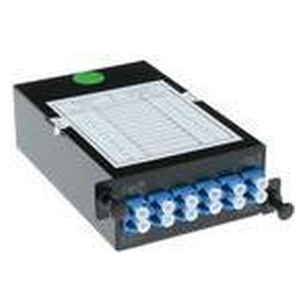 ACT Fanout cassette 12 fibers MTP"-MPO Low Loss OS2 (FA2055)