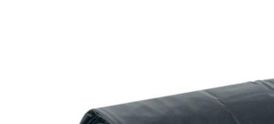 Secolan® Mülleimerbeutel, mit Zugband, 120 Liter Schwerlast, grau, 10 Stück