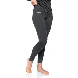 SCHÖFFEL Damen Underwear Pants Merino Sport Pants long W, Größe XL in Schwarz Schwarz