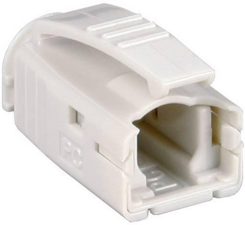 Metz Connect 1401008203-E Knickschutztülle für RJ45-Steckverbinder Lichtgrau 1401008203-E Tüllengehäuse Lichtgrau 10St.