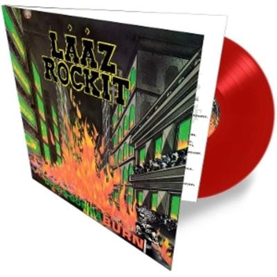 Citys Gonna Burn (Red LP) - Laaz Rockit, Vinyl