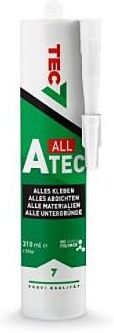 Premium Novatech TEC7 A-Tec Dichtstoff 535206217 310ml, All in one Klebstoff ,überstreichbar,weiss