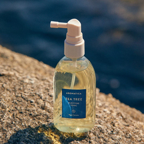 Aromatica Tea Tree Purifying Tonic Tónico Purificante para Couro Cabeludo 100ml