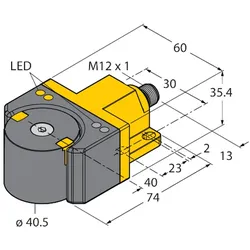 Turck Sensor RI360P1-D #1590867
