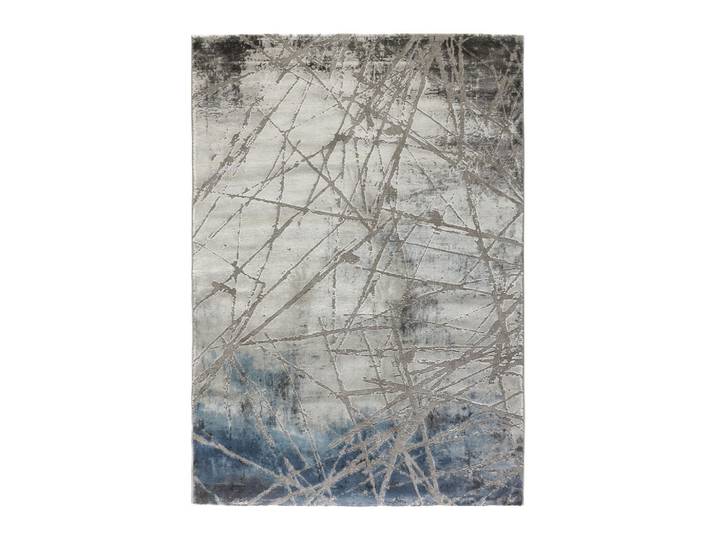 Webteppich Manchester 4 Blau/Grauc ca. 200x290cm