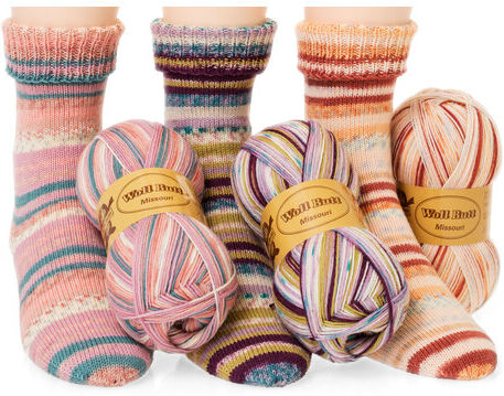 Woll Butt Sockenwollpaket "Missouri", 300 g