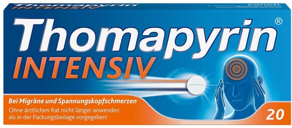 Thomapyrin® INTENSIV Kopfschmerztabletten 20stk
