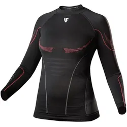 Under Shield, Damen, Funktionsshirt, Damen Hero Langarm-Technikshirt (XS), Schwarz