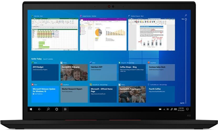 Lenovo ThinkPad X13 G2   i5-1145G7   13.3"   16 GB   256 GB SSD   WUXGA   Touch   Backlit keyboard   Win 11 Pro   UK - Refurbished