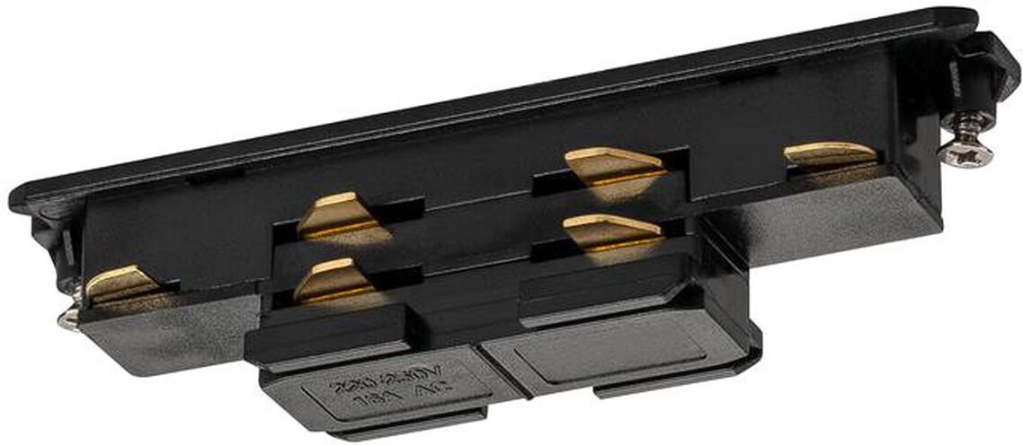 Slv S-Track Dali Verbinder Schwarz - 3 Phasen Stromschienen 230v Dali