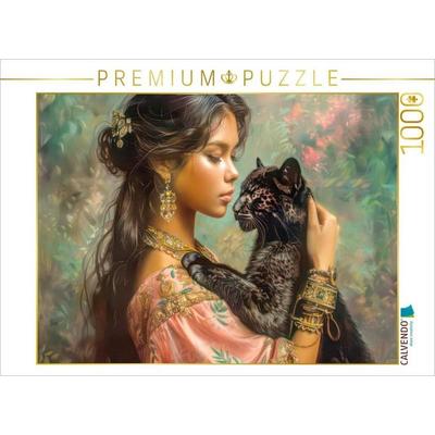 CALVENDO Puzzle Tierische Liebe | 1000 Teile Lege-Größe 64x48cm Foto-Puzzle für glückliche Stunden