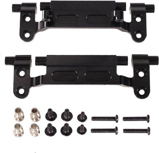 Zwarte metalen upgrade voor 1/12 schaal RC auto accessoires