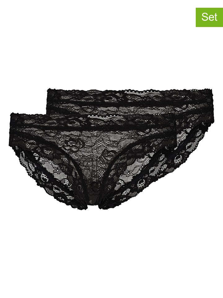 Skiny 2er-Set: Slips in Schwarz - 40
