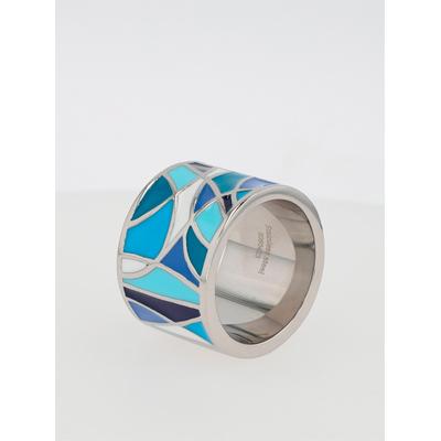 Fingerring LADY Gr. 18, silber (silberfarben), Fingerringe, Damen, 18, Edelstahl, Fingerring