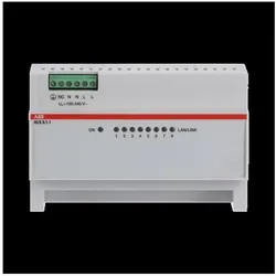 ABB Rail Switch IS/S8.1.1 8 Port (8 Ports), Netzwerk Switch, Grau