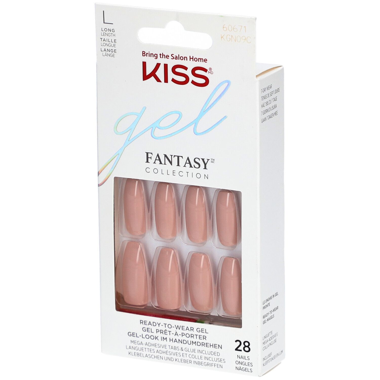 Kiss Gel Fantasy Nails Absolutely Fabulous 1 St Sonstige