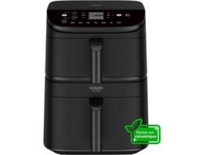 Friteuse sans huile COSORI - Air Fryer Turbo Tower - Capacité 108L - 7 programmes - 2630W - Noir