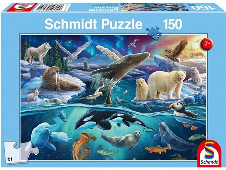 Puzzle 150 pcs Les animaux du Grand Nord - Puzzles Schmidt