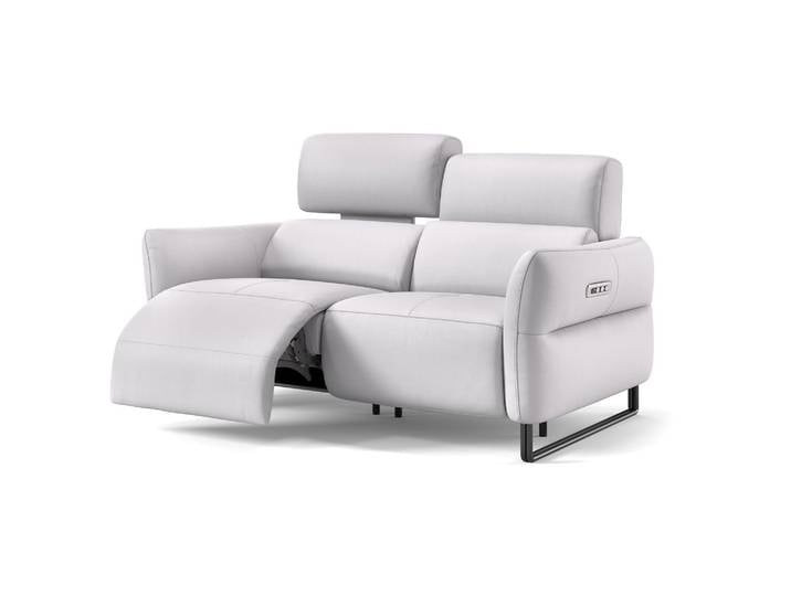 Leder Relaxsofa LUNA 2-Sitzer Designsofa Couchgarnitur