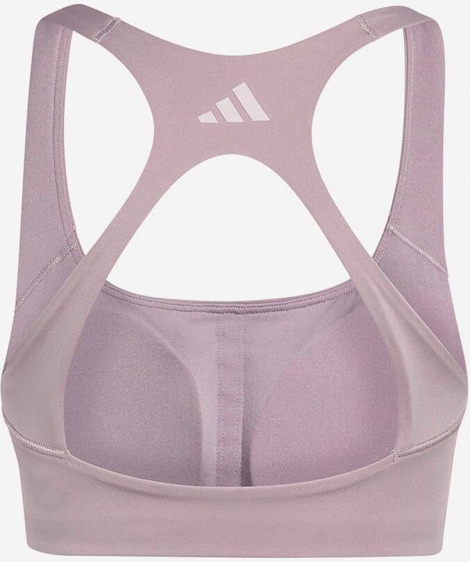 Adidas Optime Workout 3stripes W - Bra Training - Donna - Viola L