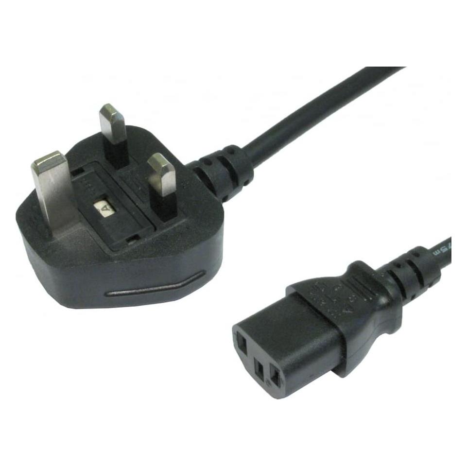 Value Power Cord UK to C13 1.8M (1.80 m) (PC-UKC13-2M)