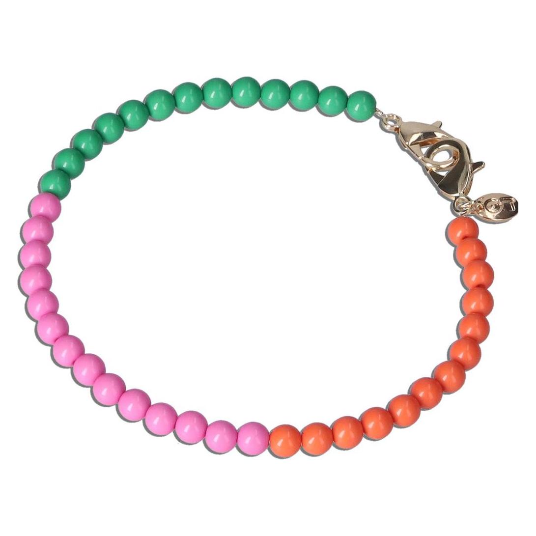 Casetastic Wrist band Beads - Orange/Pink/Green(30cm) (MP-127912)