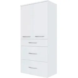 Midischrank Florida in Weiß Hochglanz