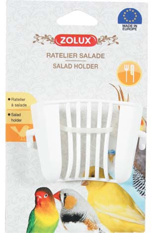 Zolux Uccelli Rastrello Per Insalata Bianco 1 PZ