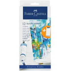 Faber-Castell (Schule) 12er-Pack Acrylfarben