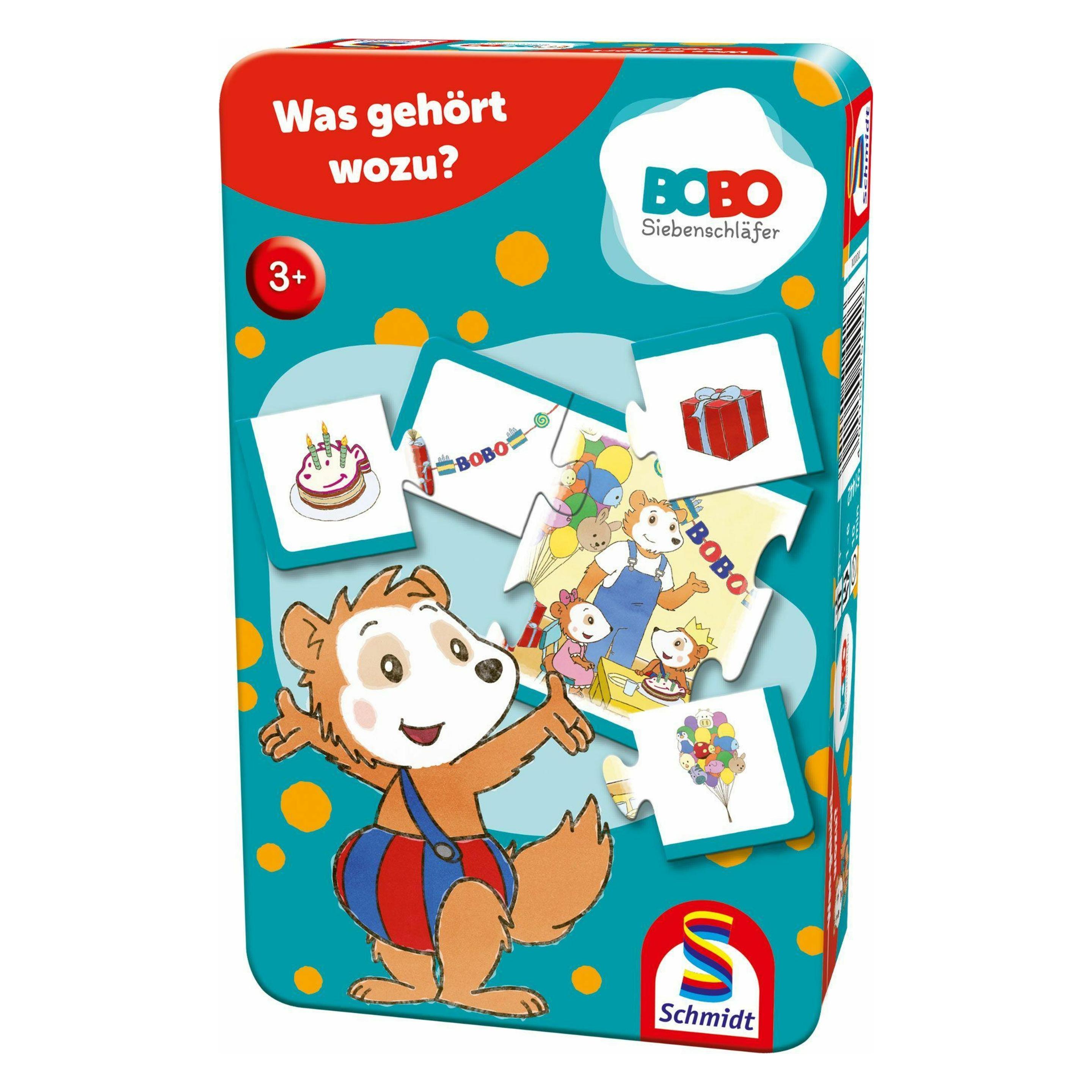 Schmidt Spiele Was gehört wozu Metalldose (Deutsch, 1 - 6 Spieler) (51442)