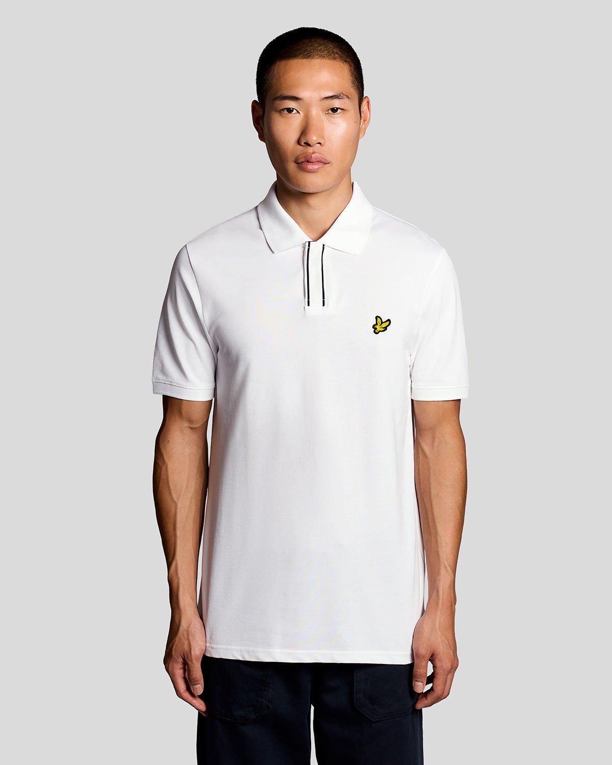 Polo Shirt met Tipped Placket