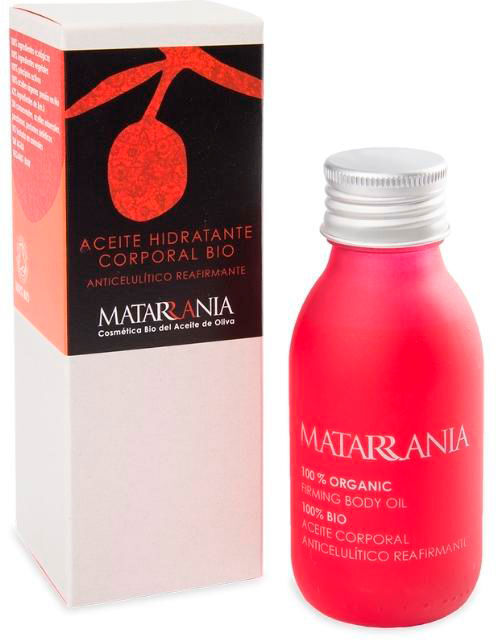Matarrania Aceite Hidratante Corporal Anticelulítico Y Reafirmante 100% Bio 100 ml