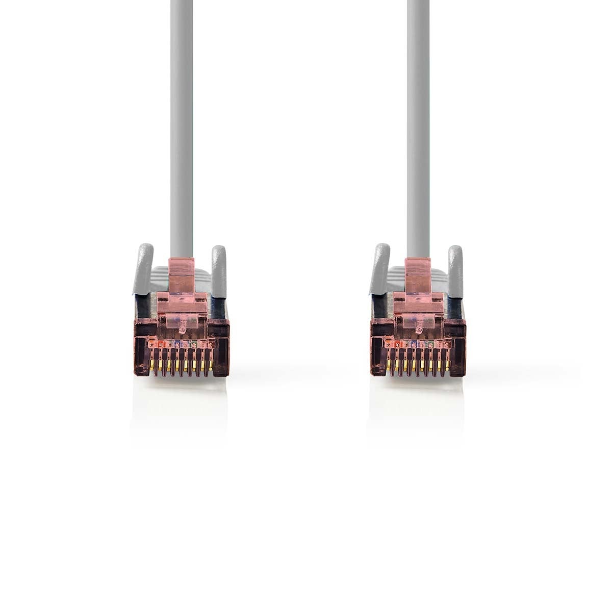 Nedis CCGL85221GY300 Cat6 S-FTP SF/UTP Netwerkkabel met RJ-45 connectoren, 30 meter, grijs