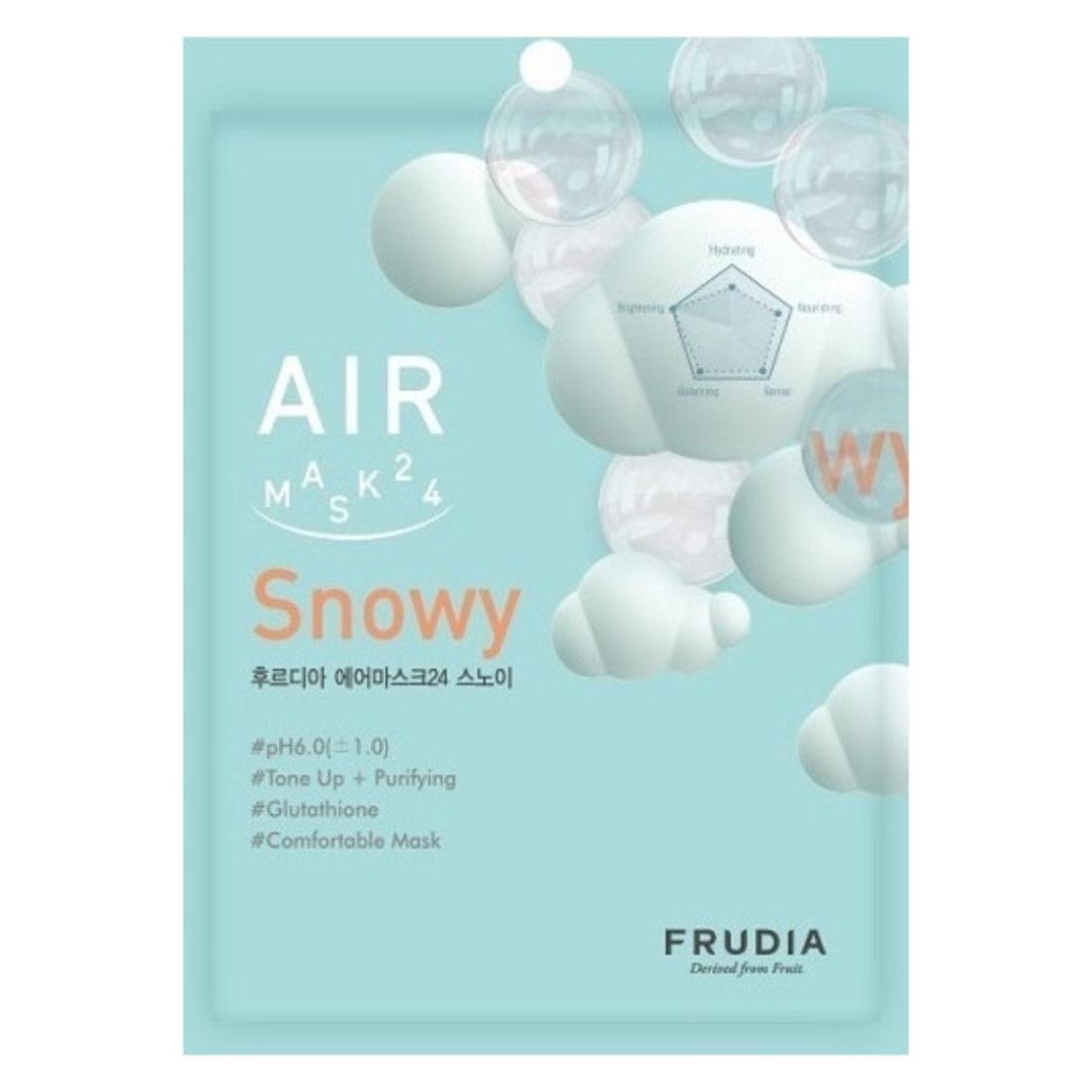 Frudia Air Mask 24 Snowy (Face Mask, 25 mL) (10602569)